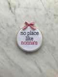 Cross Stitch: No Place Like Nonna's