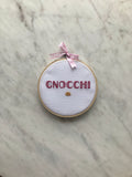 Cross Stitch: Gnocchi!